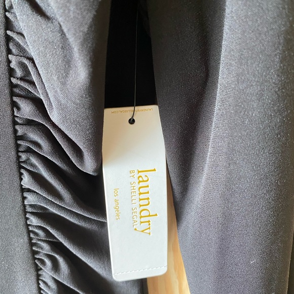 LAUNDRY Matte Jersey Draped Women's Top - Picture 5 of 5